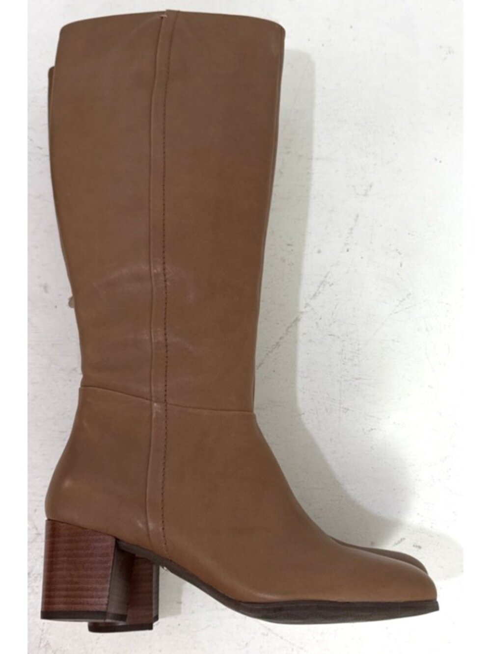 Vionic Tahlia Tall Natural Tan Arch Support Zip Up 2.5" Heel Boots Womens Sz 11 - Picture 6 of 7